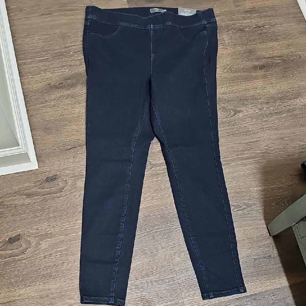 Torrid Blue Jeggings Stretchy Denim